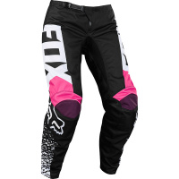 Мотоштаны подростковые Fox 180 Girls Youth Pant (Black/Pink, 22, 2018 (19451-285-22))