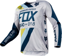 Джерси Кроссовая Fox 360 Draftr Jersey (M, белый (19418-097-M))