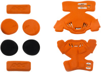 Вставки мягкие наколенников подростковых POD K1 YTH (Orange, L-Left, 2025 (KP410-009-YL))
