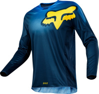 Джерси Кроссовая Fox 360 Viza Jersey (M, синий (19420-002-M))