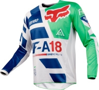 Джерси Кроссовая Fox 180 Sayak Jersey (S, зелёный (19428-004-S))