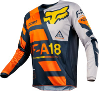 Джерси Кроссовая детская Fox 180 Sayak Kids Jersey (KS, оранжевый (19452-009-KS))