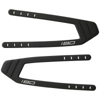Стрепы силиконовые Fox 180 Boot Silicone Strap Right/Left (Black, OS, 2019 (21503-001-NS))