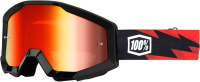 Маска 100% Strata Slash / Mirror (красный (50410-076-02_ст))