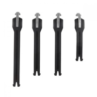 Стрепы к мотоботам Leatt 5.5 FlexLock Strap Kit (Black, OS, 2025 (3020002170))