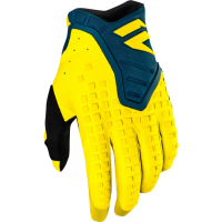 Перчатки Кроссовые подростковые Shift White Air Youth Glove (L, желтый (19356-079-L_ст))