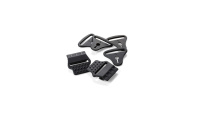 Застежки наколенников POD KX 2.0 Strap Clip & Loop Set (Black, OS, 2025 (KP341-001-NS))