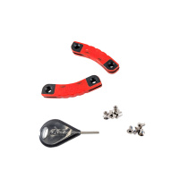 Перемычки шарнира POD KX 3.0 Hinge Ligament Set (Red/Black, OS, 2025 (KX31-RBK-BL-OS))