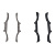 Вставки шарнира POD KX 3.0 Hinge Insert Set