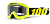 Маска подростковые 100% Strata JR Neon Yellow
